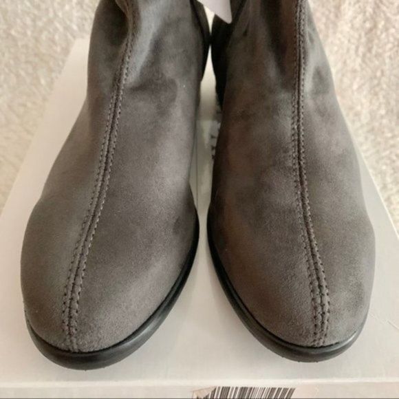RON WHITE jamiee vegan rubber sole ankle boot grey - Picture 4 of 15